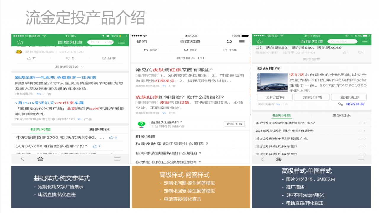 百度知道-流金定投百度竞价产品文档.PPT