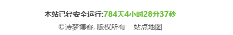 网站已安全运行X天X小时X分X秒