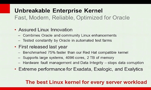 Oracle Linux内核更新:搭载新式文件系统
