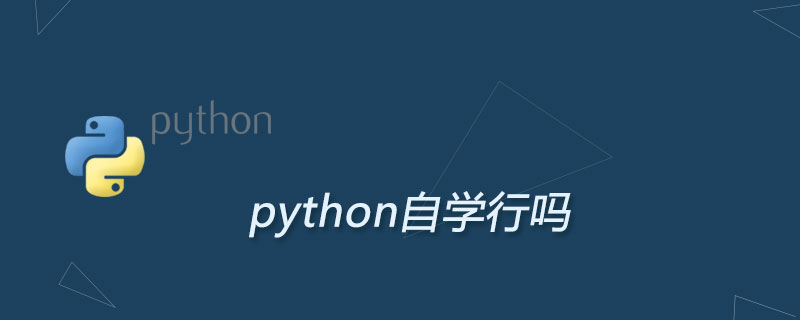 python自学行吗