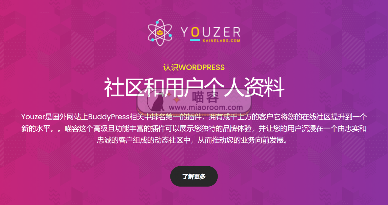 Youzer + addons 破解专业版 BuddyPress 社区用户个人资料中心 WordPress插件 第1张 Youzer + addons 破解专业版 BuddyPress 社区用户个人资料中心